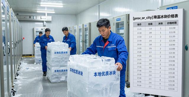 渝中降温冰块多少钱一吨？本地制冰厂报价来了