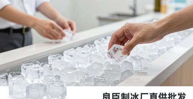 渝中食用冰销售 良臣制冰厂直供批发