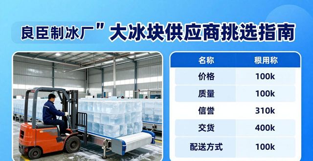 渝中大冰块供应 工厂降温就用良臣制冰厂