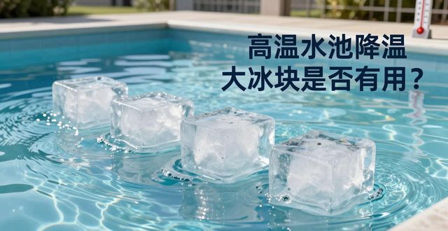 渝中高温水池降温大冰块，到底管不管用？